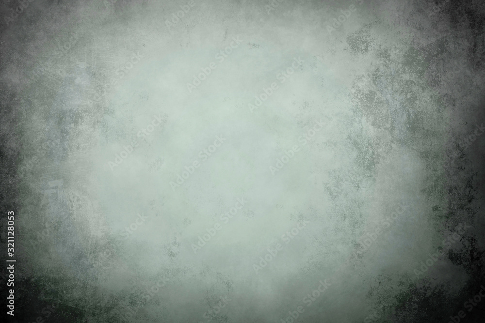 Obraz premium Green grungy canvas background