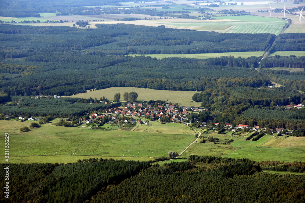 Buddenhagen südlich von Wolgast