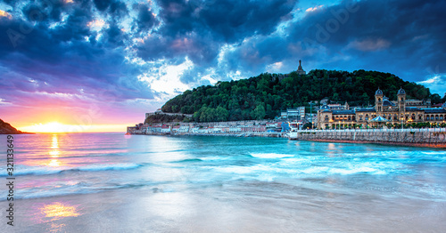 Nice sunset at the old town...