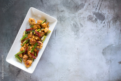 Spicy Cashew Chicken