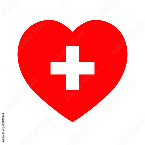 heart with cross