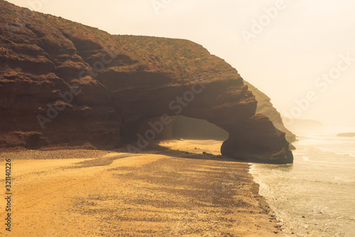 Beautiful arch at Legzira beach