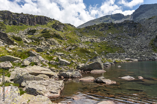 Landscape of Prekorech circus, Rila Mountain, Bulgaria photo