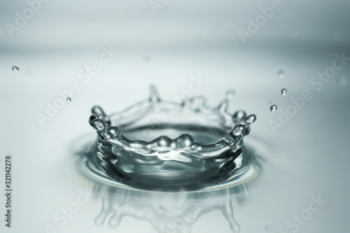 Splash of clean water, closeup