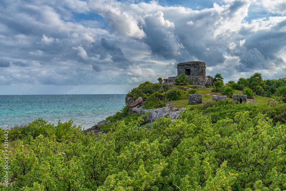 Tulum Mayan ruins along the beach Tulum Mayan ruins along the beach