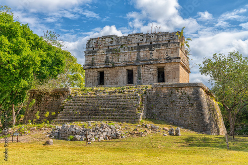 Canvas Print Chichen Itza Mayan ruins in Mexico