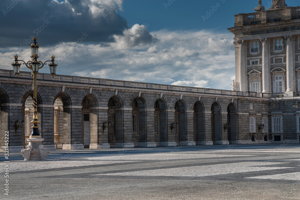 Plaza de la Armería, Palacio Real de Madrid