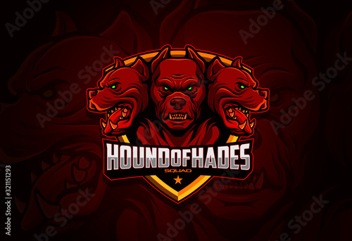 Cerberus Esports logo design for your squad