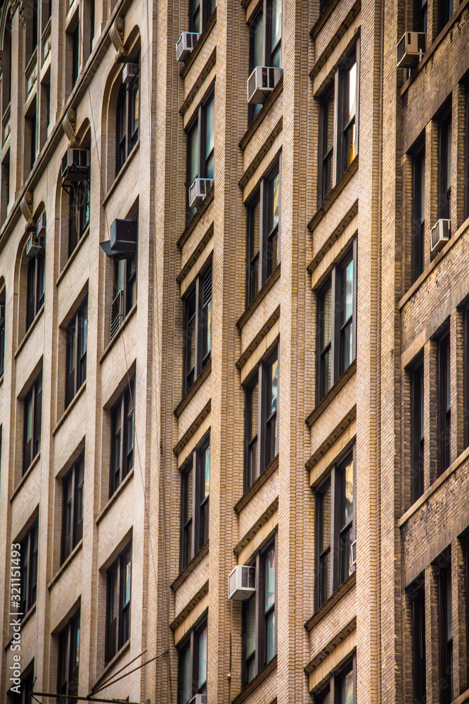View of New York City Apartment Buildings View of New York City Apartment Buildings