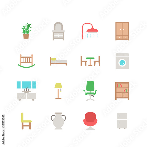 FURNITURE ICON SET