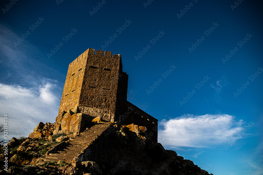 Obraz premium castillo, torre, viejo, arquitectura, antiguo, historia