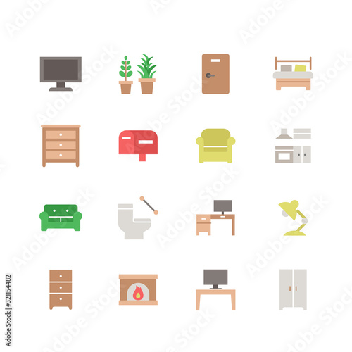 FURNITURE ICON SET