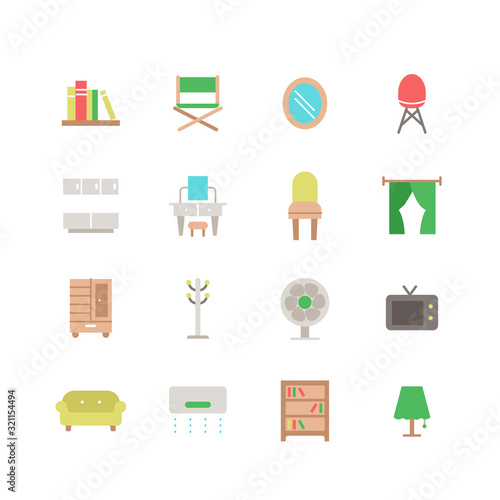 FURNITURE ICON SET