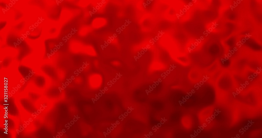 Red metallic wave liquid background. Glamour satin lava texture 3D rendering 3D illustration