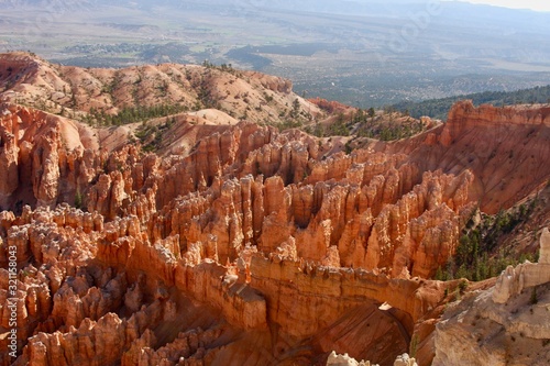 Natual bridge formation in Bryce Canyon