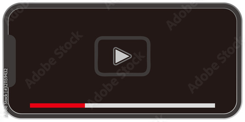 スマホ動画再生画面