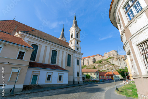 Tableau sur toile Church of St. Ignatius in Esztergom. Hungary