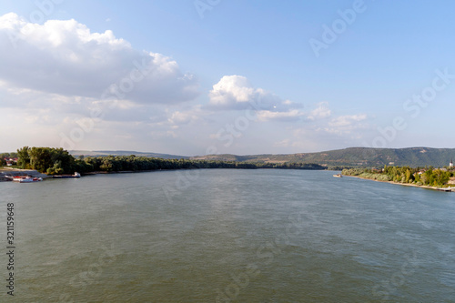 River Danube at Esztergom, Hungary © skovalsky