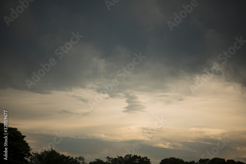 Fototapeta Naklejka Na Ścianę i Meble -  dramatic sky with clouds