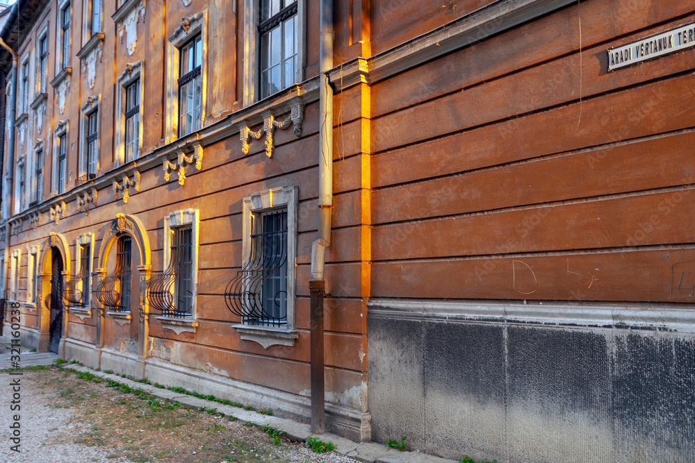 Old building in Esztergom, Hungary.