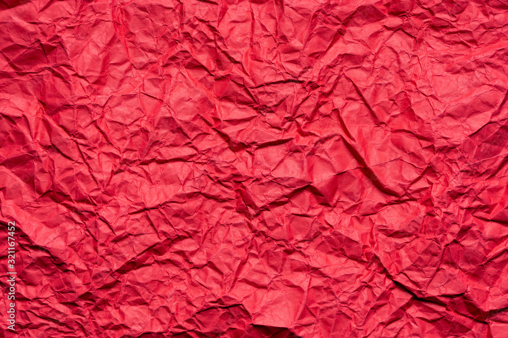 custom made wallpaper toronto digitalRed crumpled paper background or texture in detail