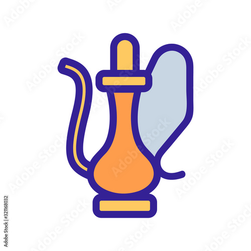 jug icon vector. Thin line sign. Isolated contour symbol illustration