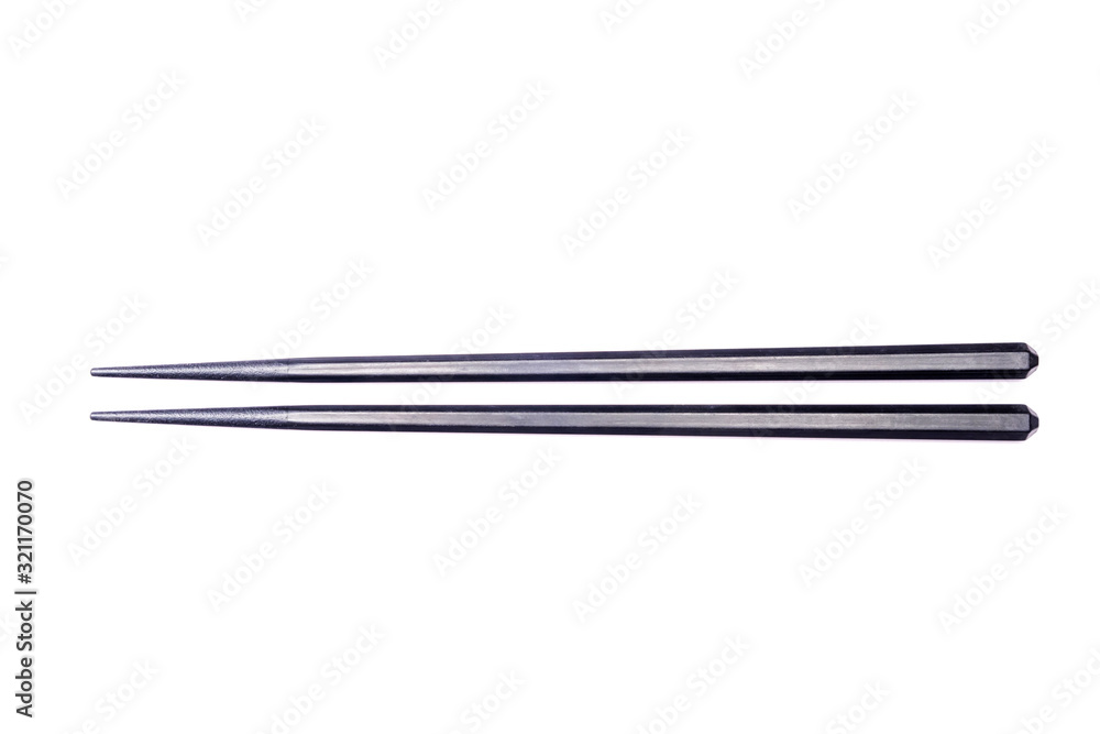 Chopstick in isolated white background Chopstick in isolated white background