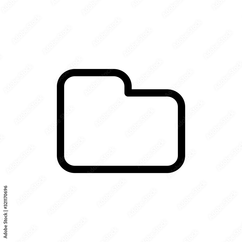 Vector folder icon design Vector folder icon design