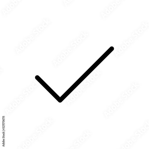 Vector check icon design