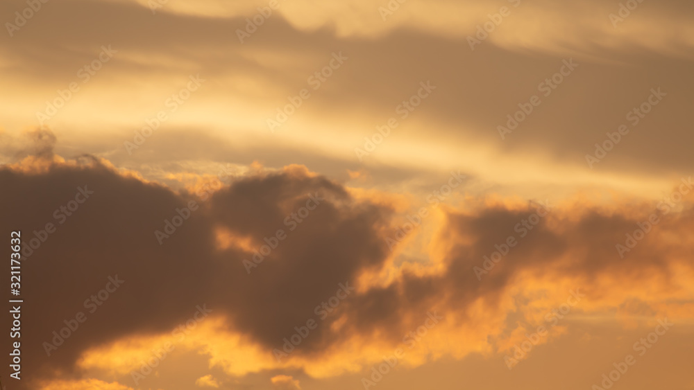 Fototapeta premium luz solar laranja abstrato céu amarelo vermelho laranja