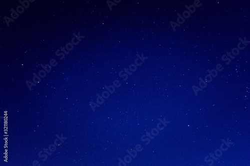 beautiful night sky and stars as background