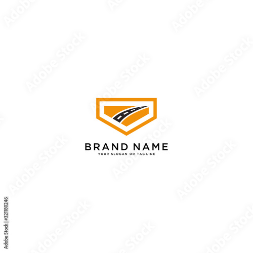 logo design maintenance improvements road vector
