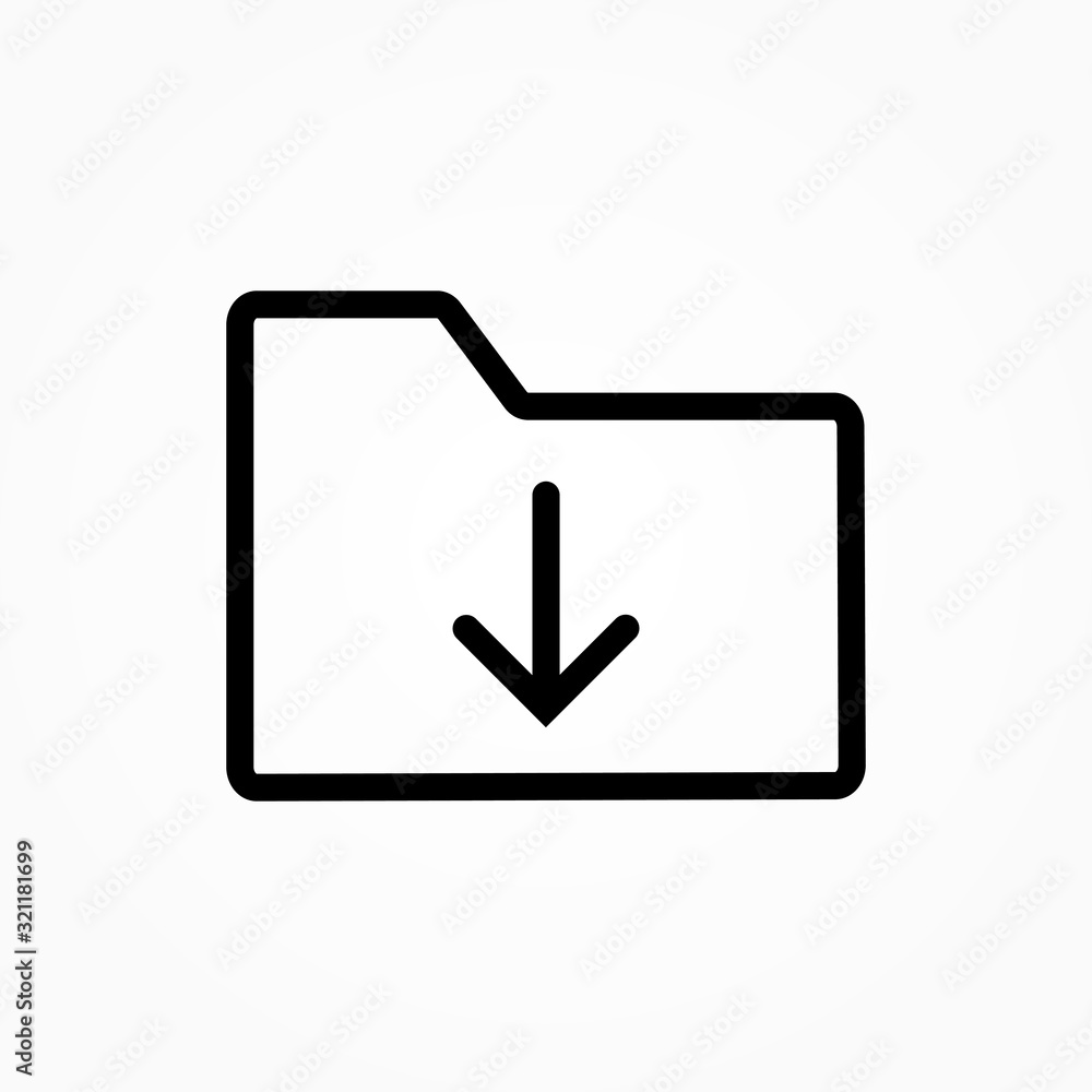 download folder icon download folder icon
