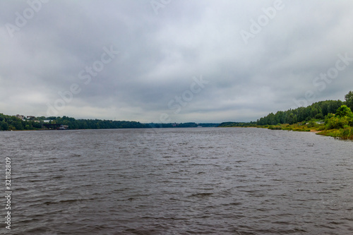 View of the Volga river in Yaroslavl, Russia