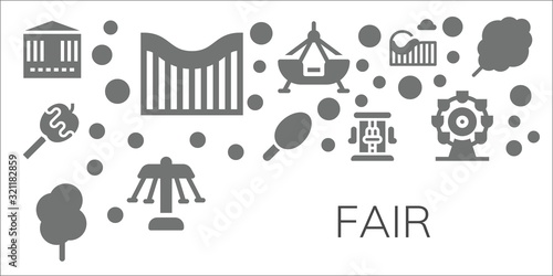 fair icon set