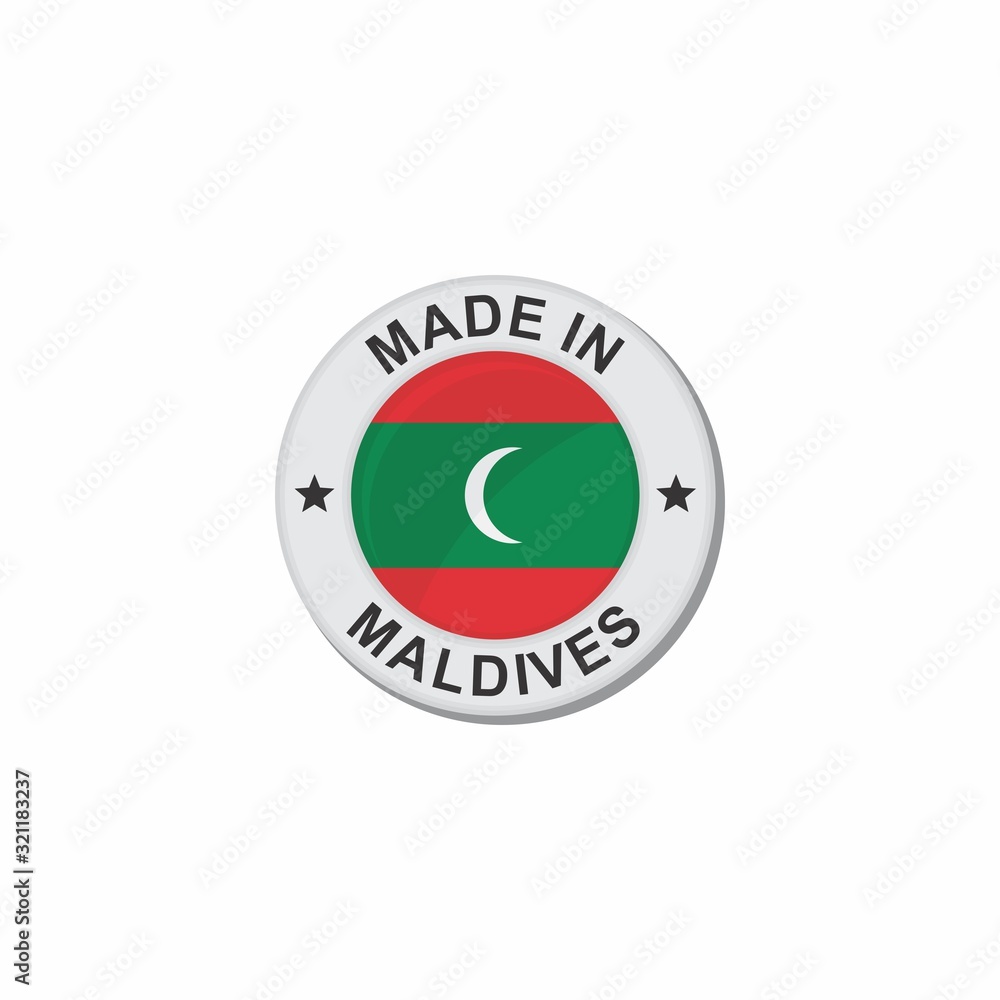 Circle National flag (Made in) - Maldives Circle National flag (Made in) - Maldives