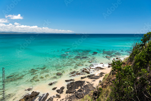 Tropical beach, Byron Bay Australia