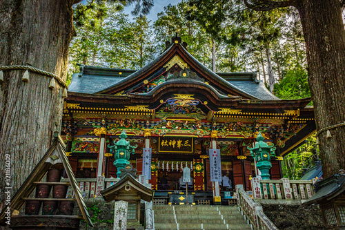 Tableau sur toile 【埼玉県】三峯神社本殿