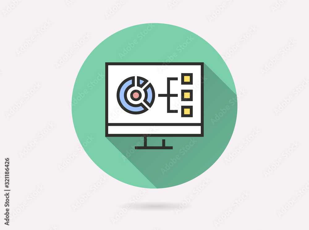 Data warehouse icon for graphic and web design. Data warehouse icon for graphic and web design.