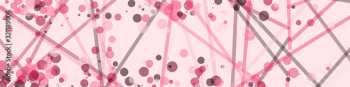 Colorful Lines Random Distribution Computational Generative Art background illustration