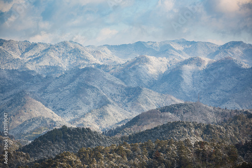 雪山の風景