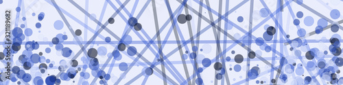 Colorful Lines Random Distribution Computational Generative Art background illustration