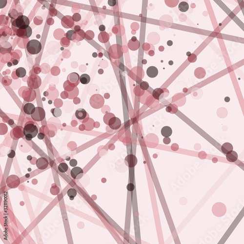 Colorful Lines Random Distribution Computational Generative Art background illustration