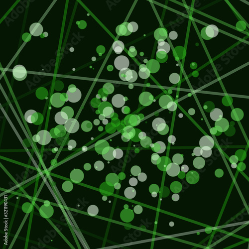 Colorful Lines Random Distribution Computational Generative Art background illustration