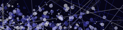 Colorful Lines Random Distribution Computational Generative Art background illustration