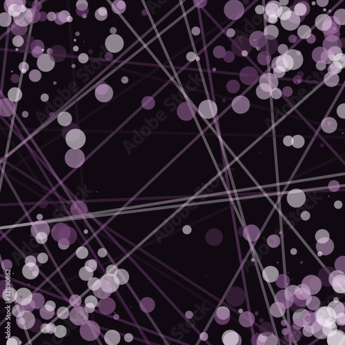 Colorful Lines Random Distribution Computational Generative Art background illustration