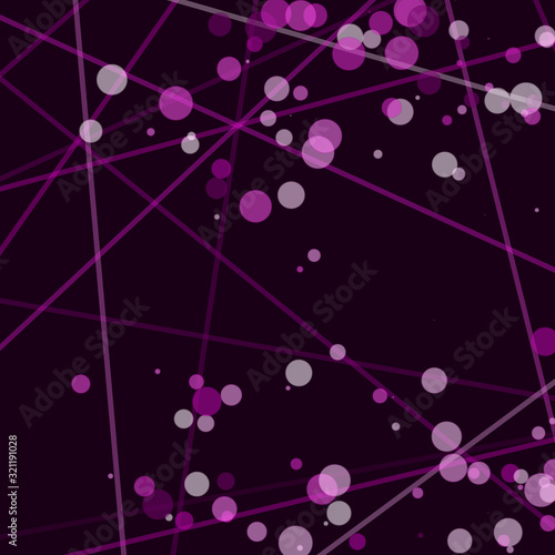 Colorful Lines Random Distribution Computational Generative Art background illustration