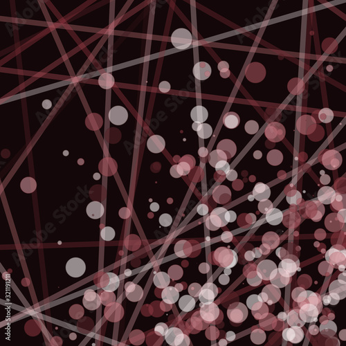 Colorful Lines Random Distribution Computational Generative Art background illustration