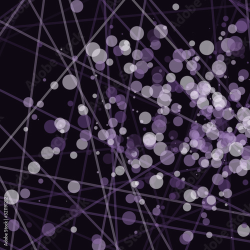 Colorful Lines Random Distribution Computational Generative Art background illustration