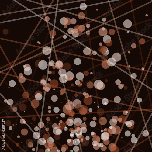 Colorful Lines Random Distribution Computational Generative Art background illustration